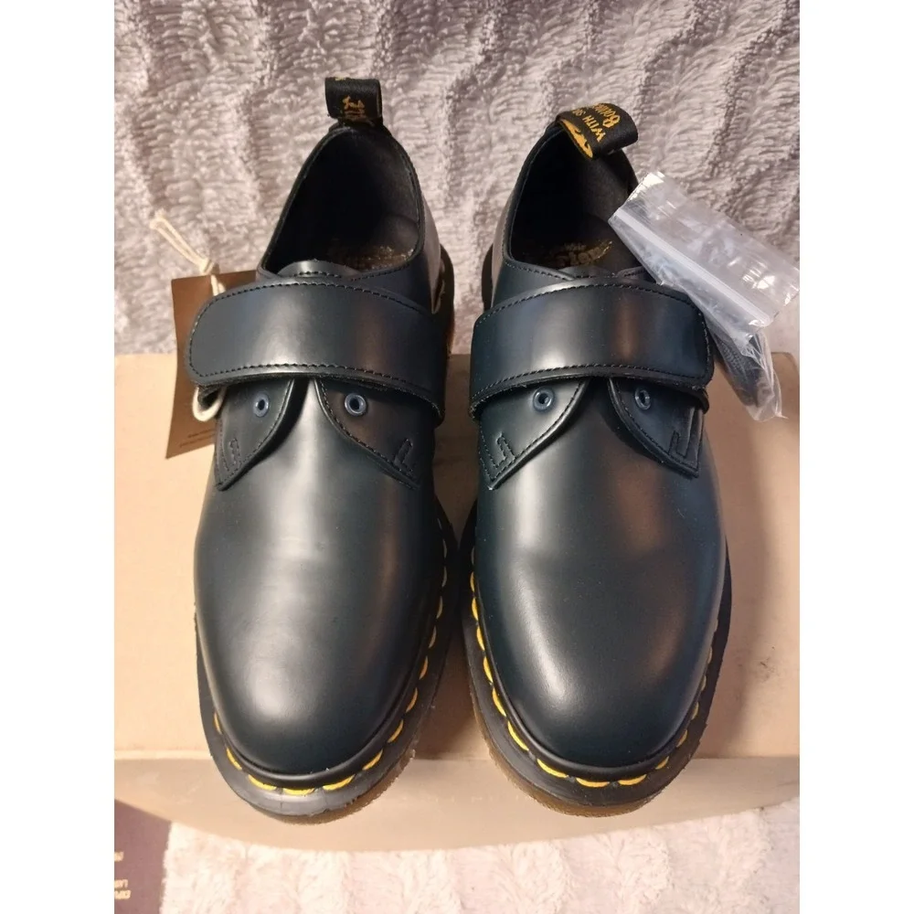 Dr Martens x Engineered Garments 1461 Men's 6 Women's 7 Navy Made In England